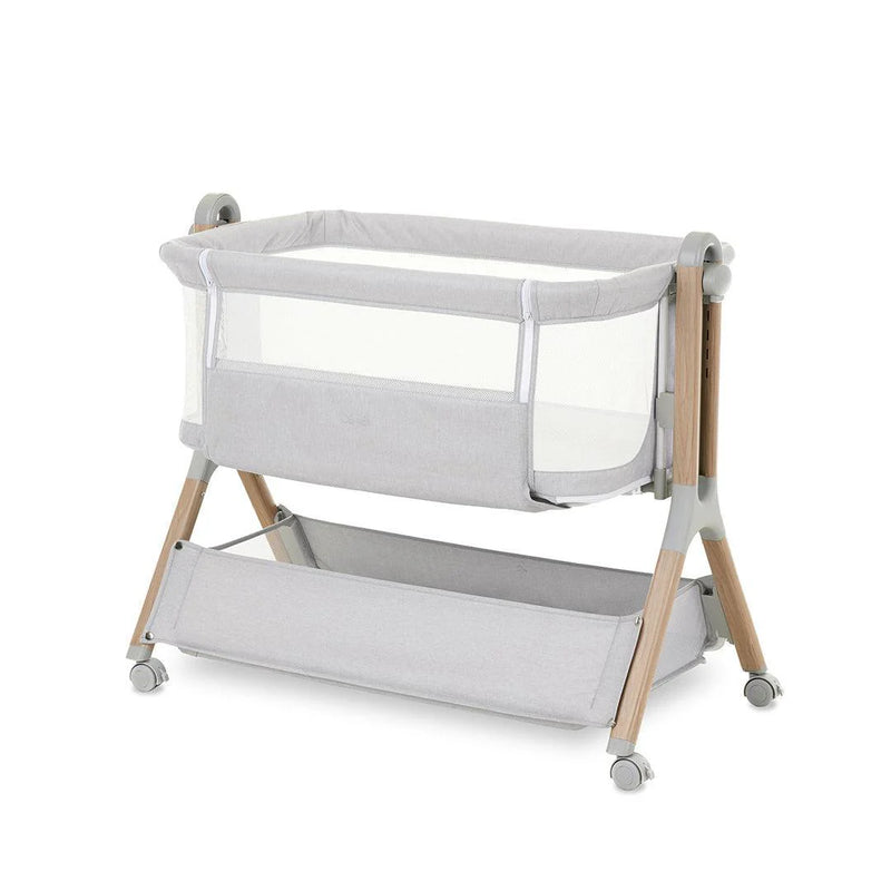 Obaby Cloud Bedside Crib - Grey
