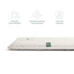The Little Green Sheep Natural Crib Mattress SnuzPod5, SnuzPod Studio & SnuzPod3