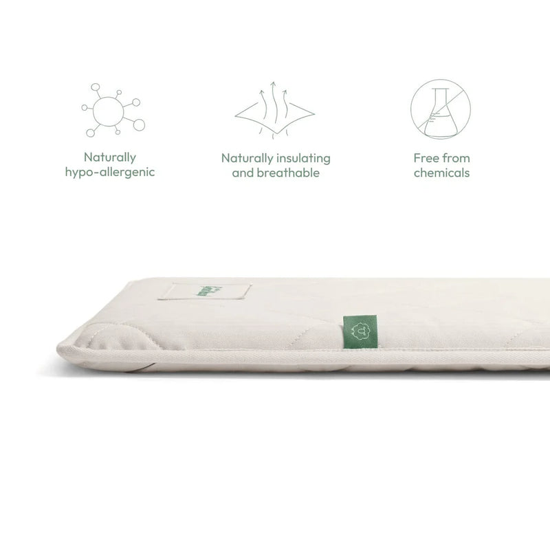 The Little Green Sheep Natural Crib Mattress SnuzPod5, SnuzPod Studio & SnuzPod3