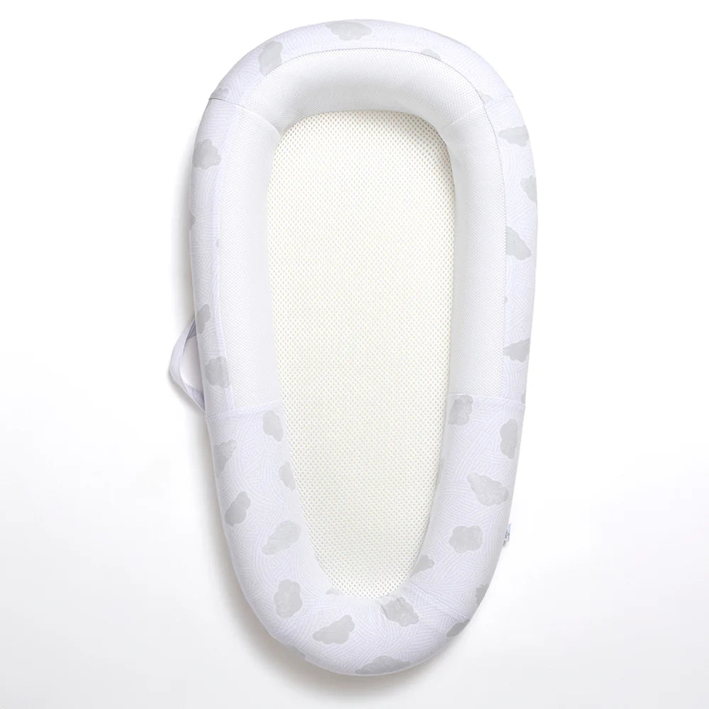 Purflo Sleeptight Baby Bed - Cotton Clouds