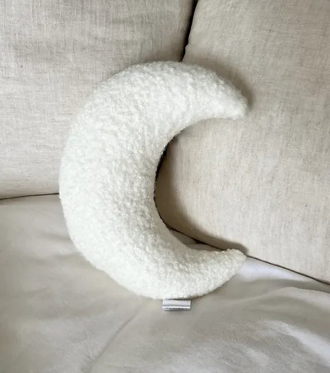 Edie & Joe Boucle Moon Cushion