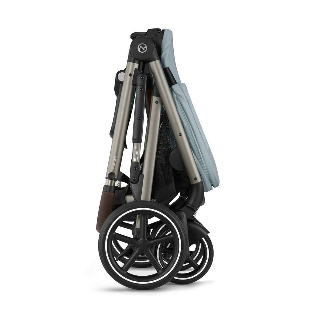 Cybex Gazelle Essential Bundle Inc Gold Footmuff - Stormy Blue/Taupe