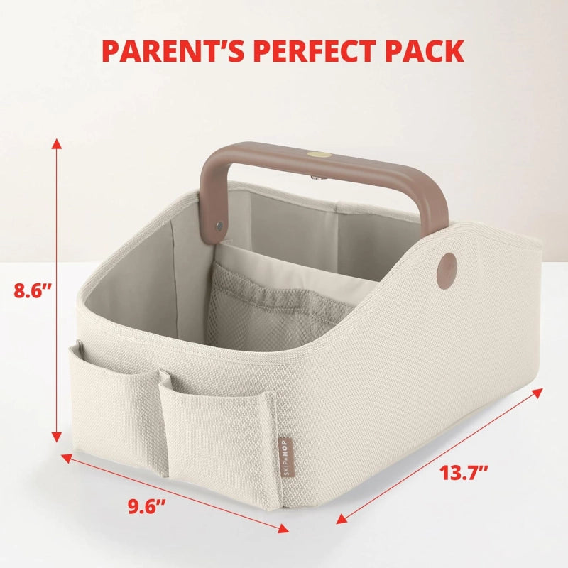 Skip Hop Light Up Diaper Caddy Organiser - Oat