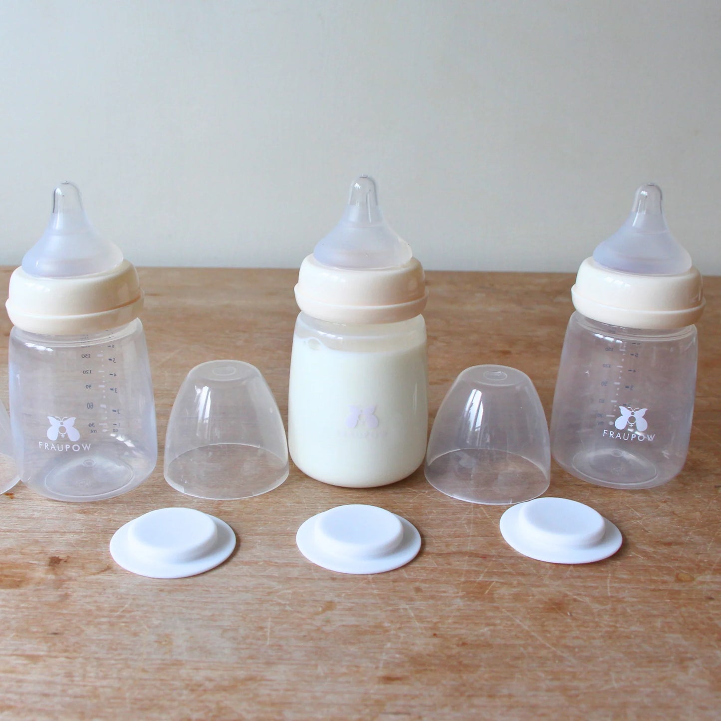 Fraupow Combi-Feed Baby Bottles (Pack of 3)