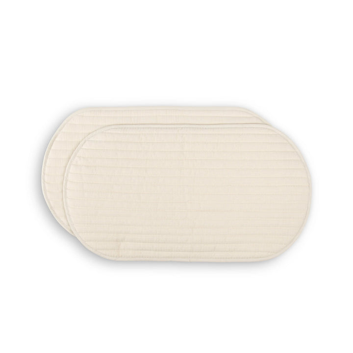 CuddleCo 2 Pack Travel Changing Pad - Cashmere Waffle