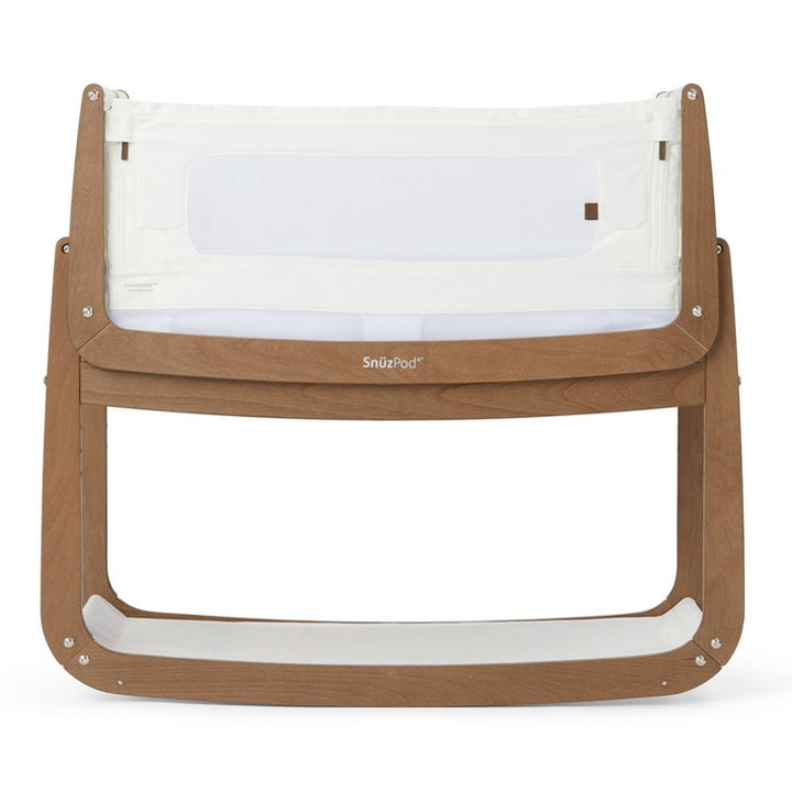 SnuzPod4 Bedside Crib The Natural Edit 'Walnut'