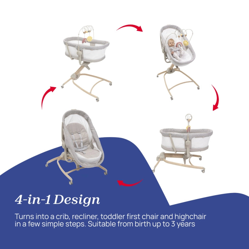 Chicco Baby Hug 4 in 1 Armonia - Scandinavian