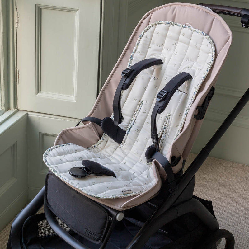 Avery Row Pram Liner - Riverbank/Nettle Scatter
