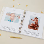 Blush & Gold My Baby Book - Baby Memory Book - Safari