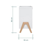 Tutti Bambini Fuori Chest Changer - White/Light Oak