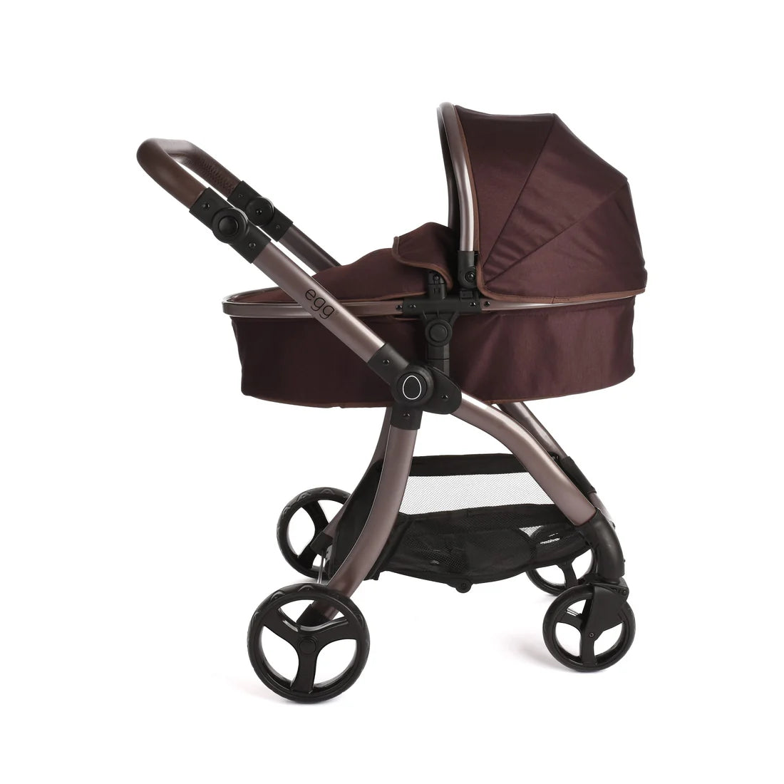 egg X Roma Dolls Pram - Mulberry