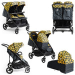 Roma Gemini Double Pushchair - Sunflower
