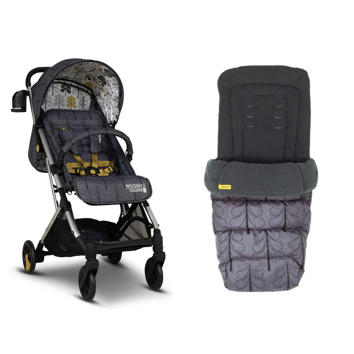 Cosatto Woosh 3 Stroller & Footmuff - Fika Forest