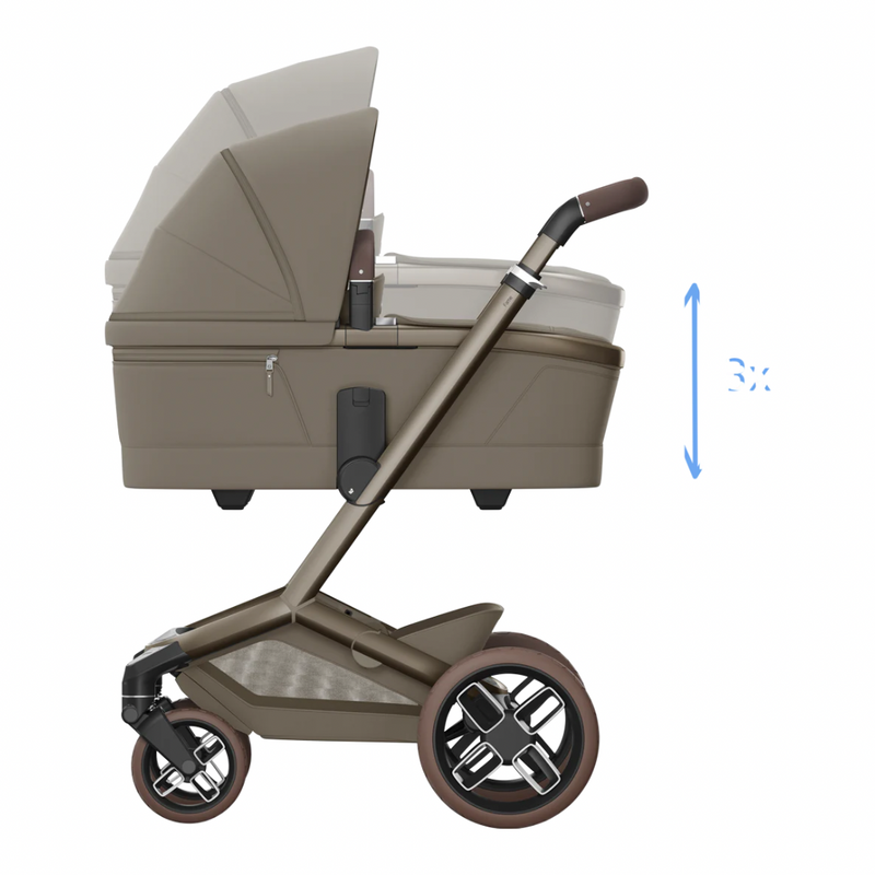 Maxi-Cosi Fame 8 Piece Pebble Slide Pro Premium Travel System Bundle – Oak Truffle