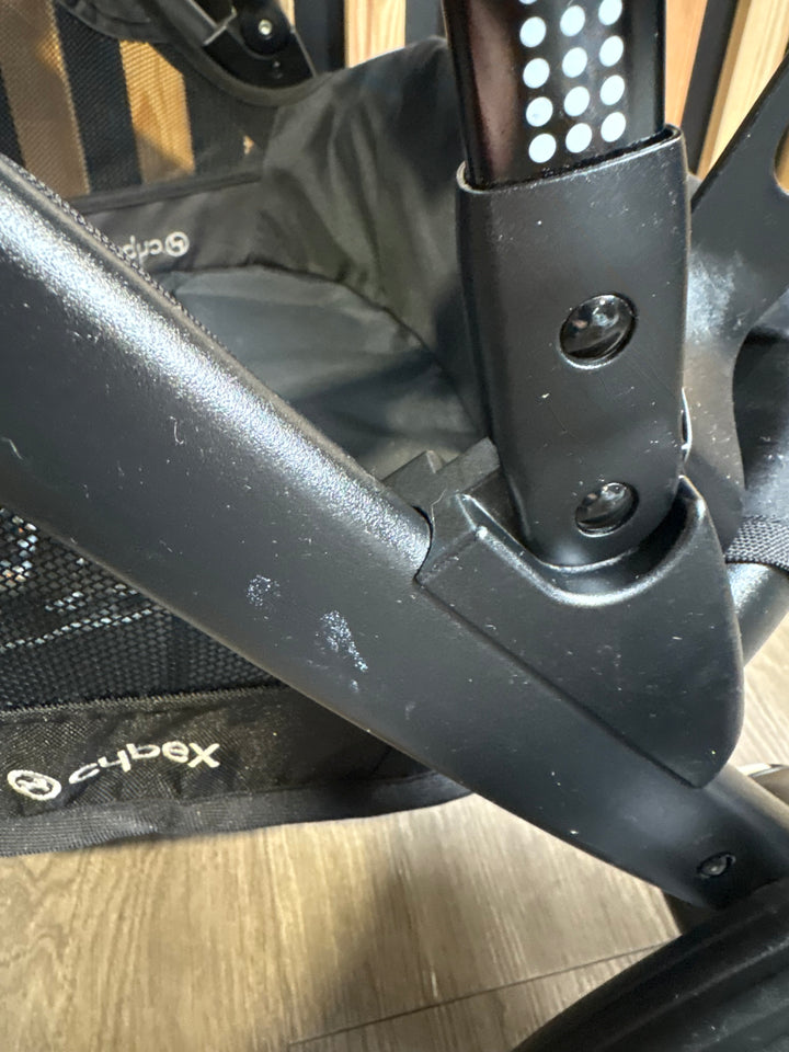 PRE LOVED Cybex Gazelle Twin Pushchair - Moon Black