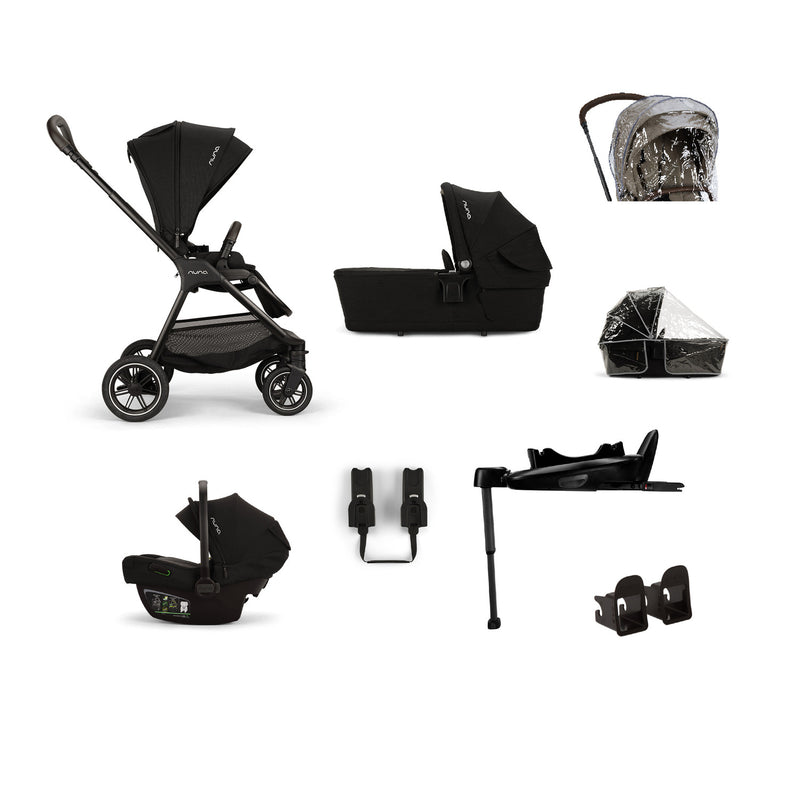 Nuna TRIV Next Generation Pipa Travel System Bundle - Caviar