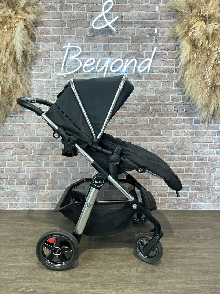 PRE LOVED Silver Cross Pioneer 21 Dream Bundle Travel System - Pepper