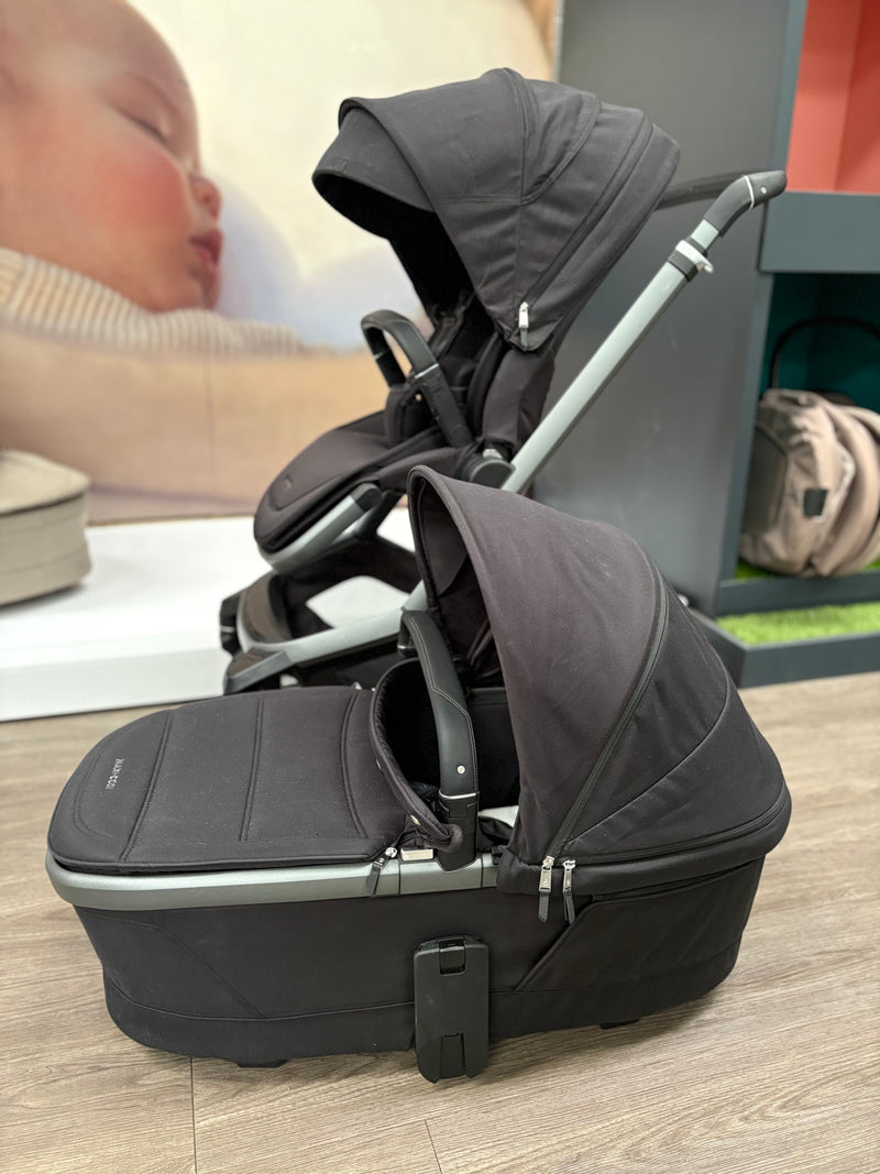 PRE LOVED Maxi-Cosi Fame Pram + Pushchair - Twillic Black