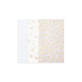 Avery Row 3 Pack Organic Baby Muslin Squares - Wildflower Garden