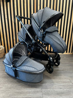 PRE LOVED egg2 Double Pushchair - Quartz