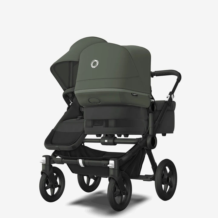 Bugaboo Donkey 5 Duo Double Pushchair - Forest Green/Midnight Black/Black