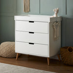 Obaby Maya 2 Piece Room Set - White/Natural