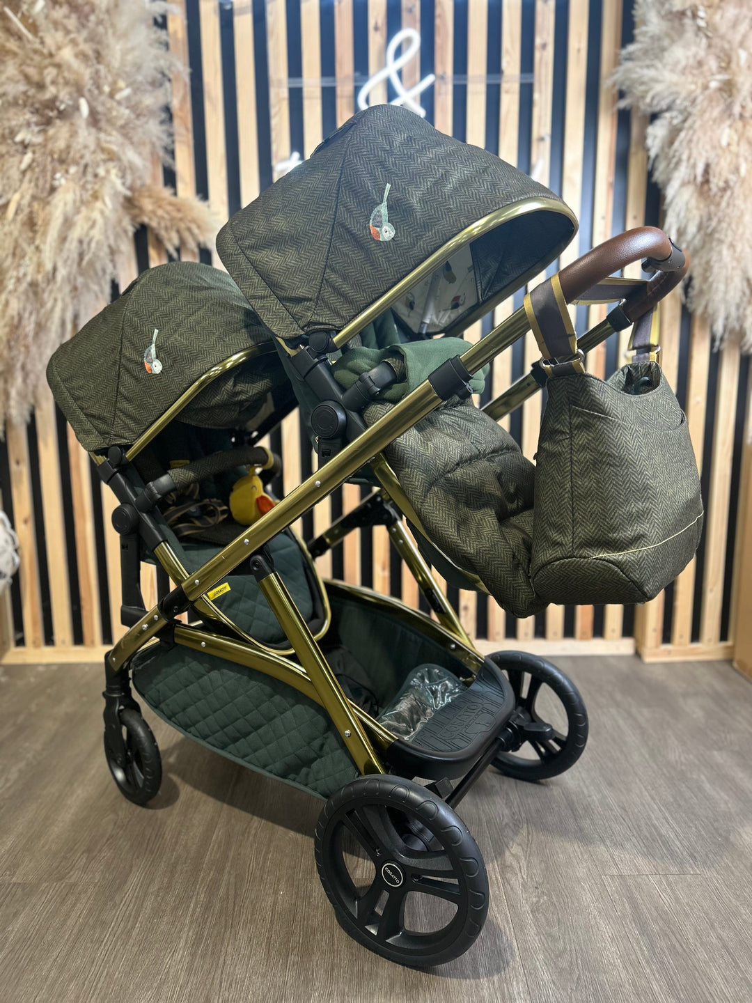 PRE LOVED Cosatto Wow XL Double Pushchair Bundle - Bureau