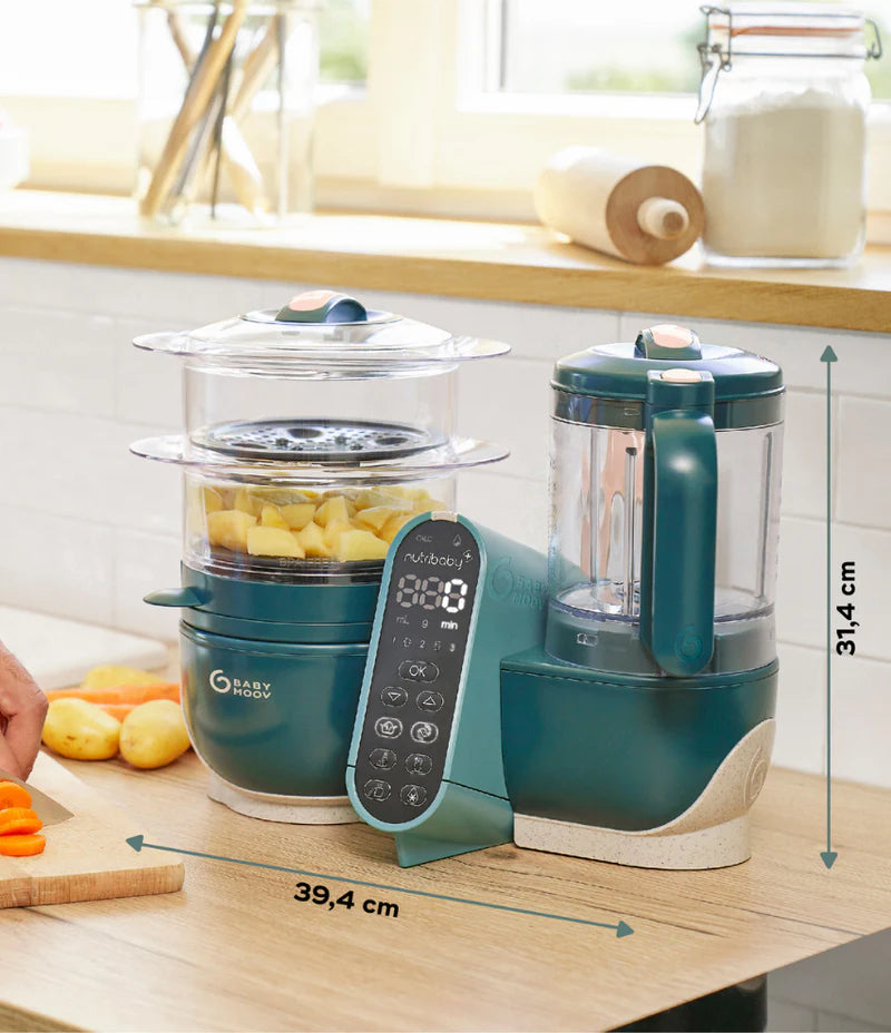 Babymoov Nutribaby+ 6in1 Food Prep Maker Opal Green