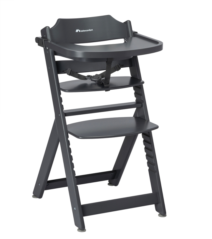 bebeconfort Timba Wooden Highchair - Graphite