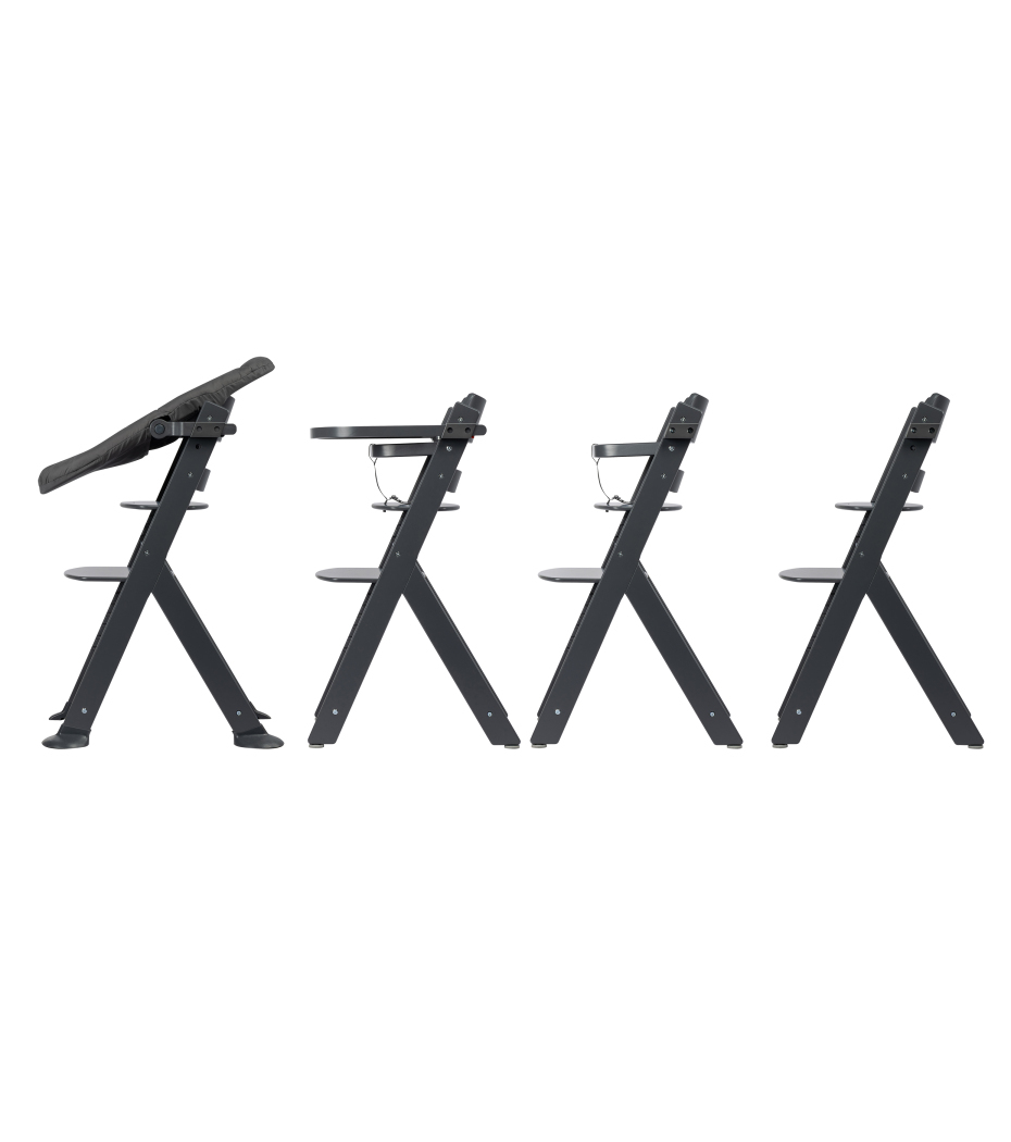 bebeconfort Timba Wooden Highchair - Graphite