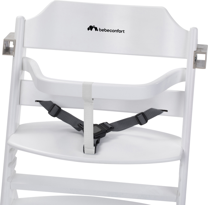 bebeconfort Timba Wooden Highchair - White