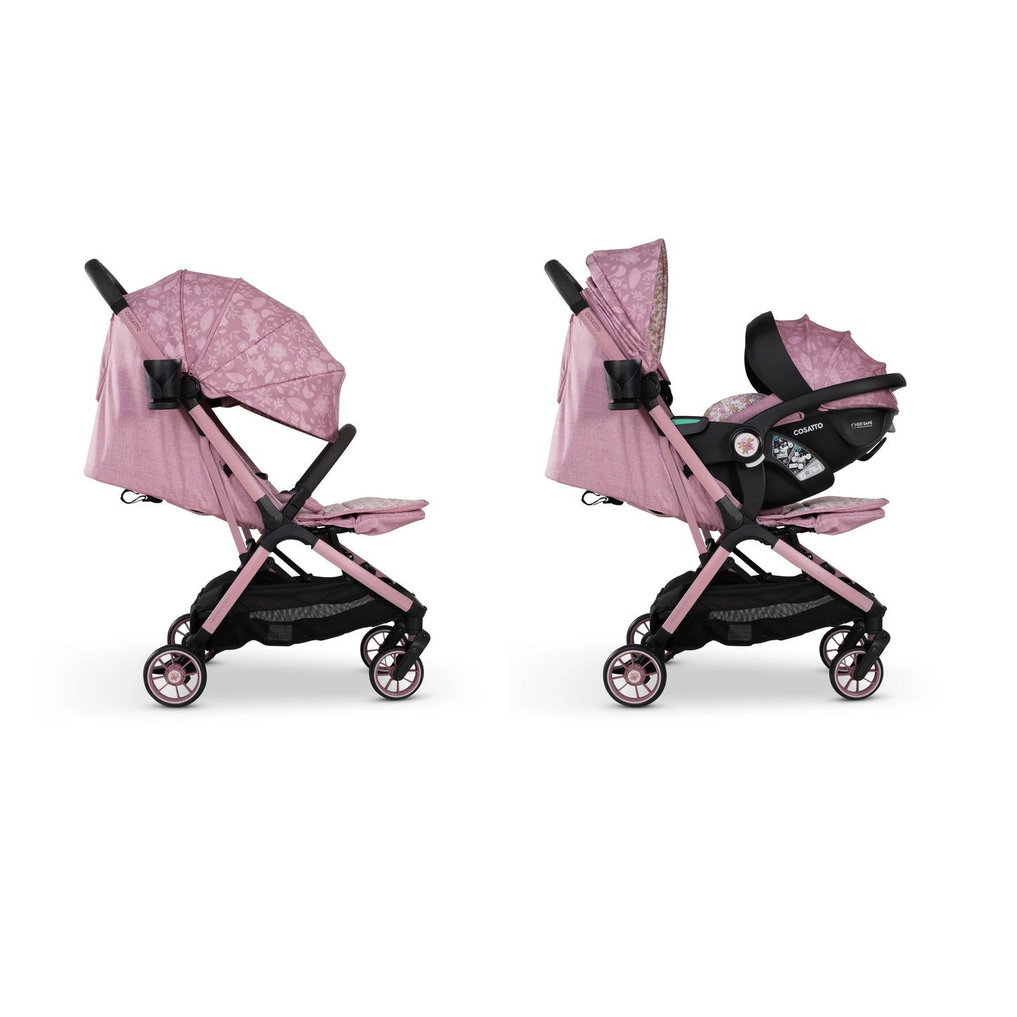 Cosatto Woosh City Recline Car Seat Bundle - Camille