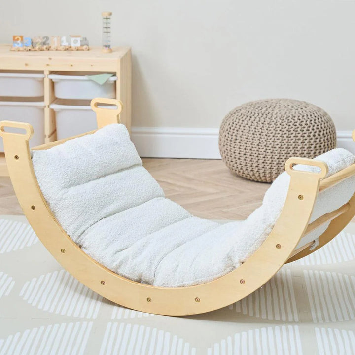 Tutti Bambini Scala Montessori Pikler Rocking Frame Cushion - Natural