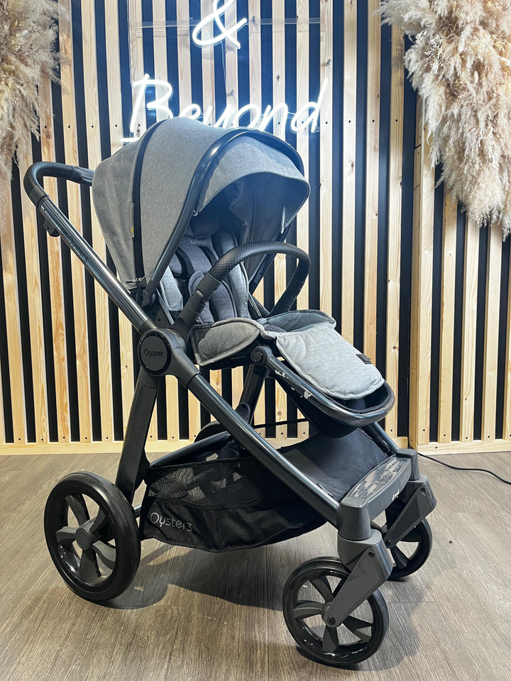 EX DISPLAY Babystyle Oyster3 Pram & Pushchair - Moon