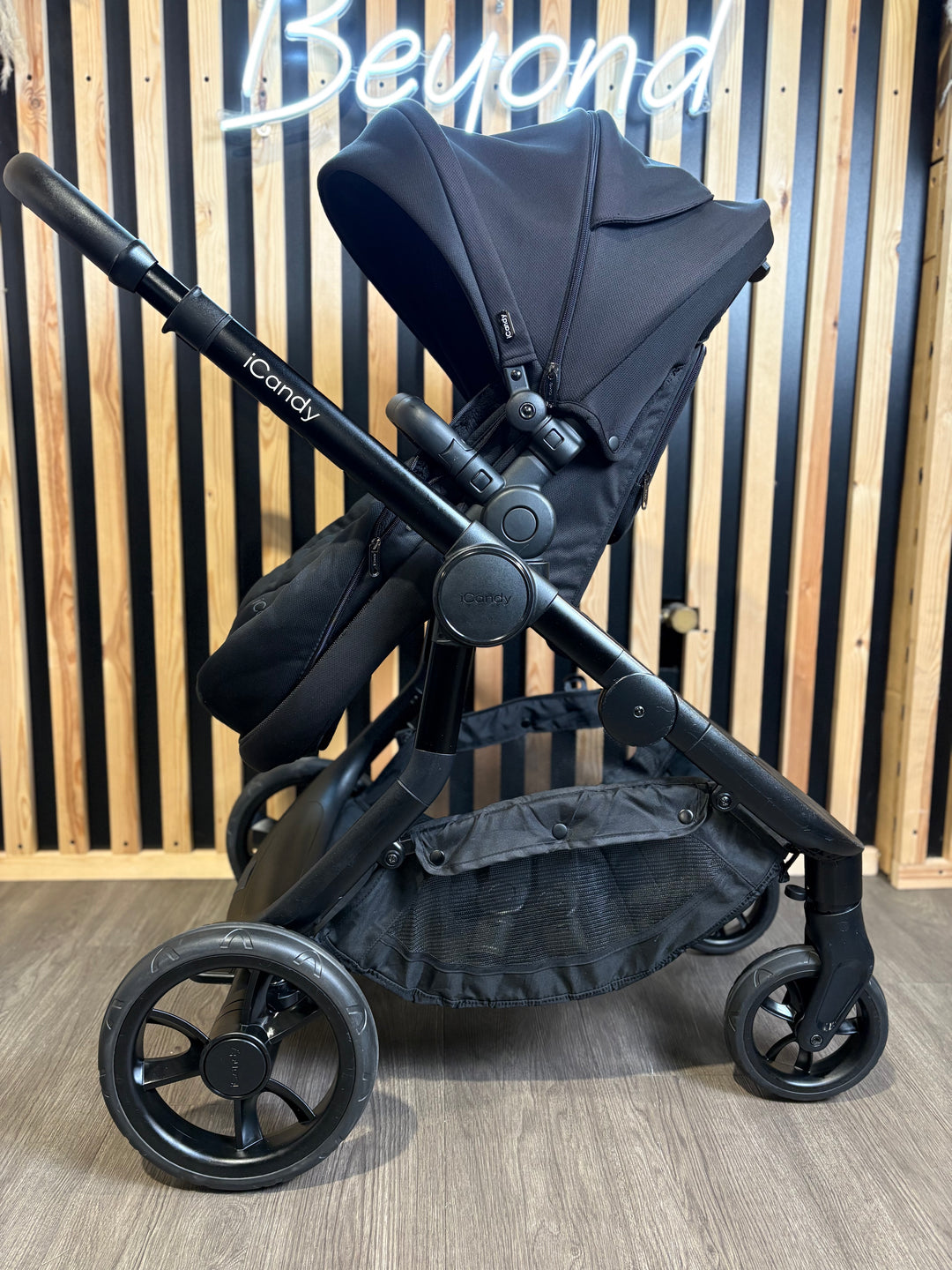 PRE LOVED iCandy Orange3 Pram + Pushchair - Black