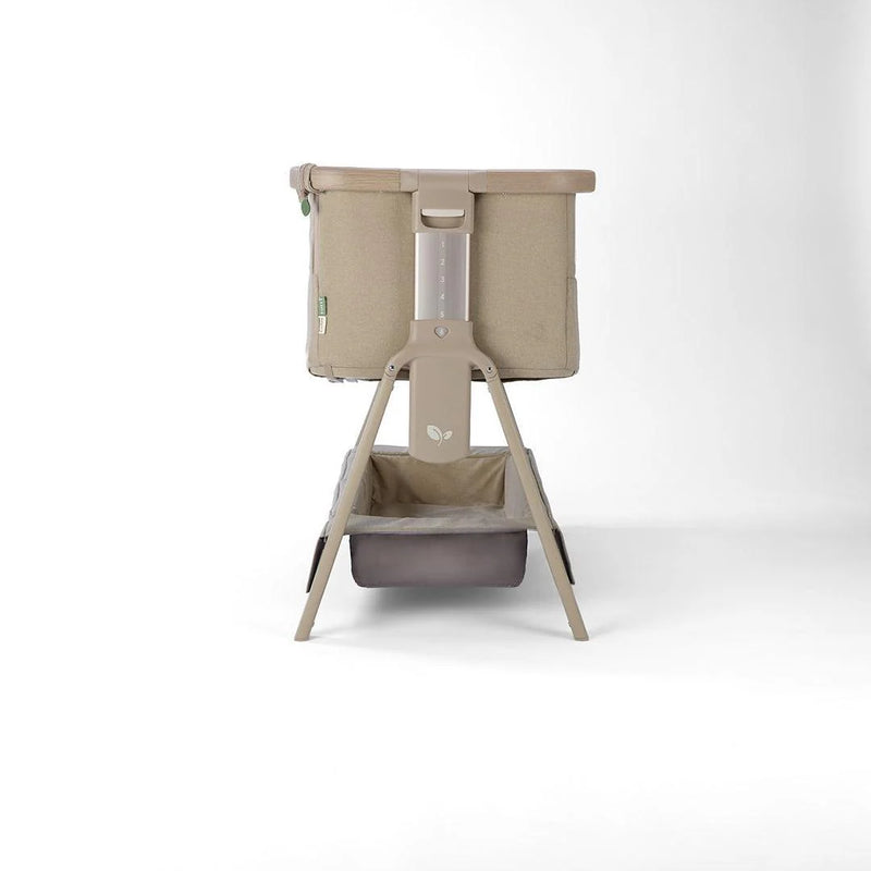 Tutti Bambini Cozee Air 2 Bedside Crib - Soft Walnut/Cocoa