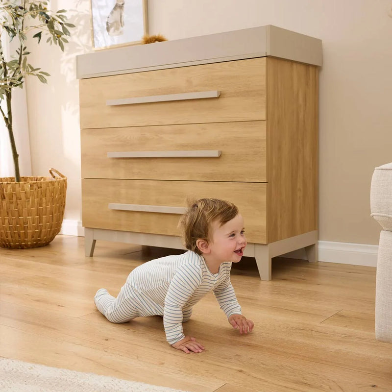 Tutti Bambini Misha Hallee 2 Piece Room Set - Mushroom/Golden Oak