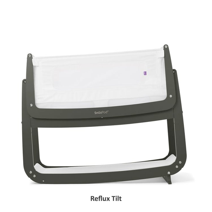 SnuzPod4 Bedside Crib - Sage