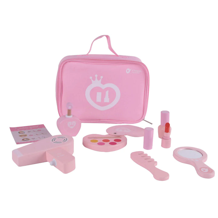 Classic World 9-Piece Pink Make-Up Set