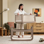 SnuzPod5 Bedside Crib - Mocha