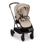 Nuna TRIV Next, LYTL Carrycot, ARRA Flex + Base Curve Travel System - Biscotti