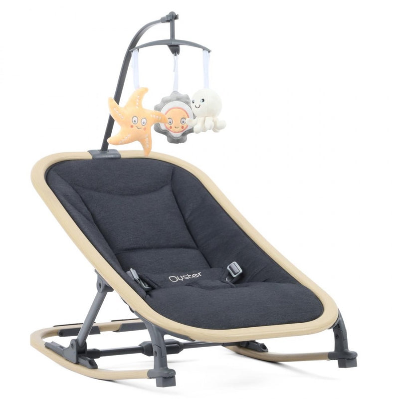 Oyster Rocker Chair - Carbonite