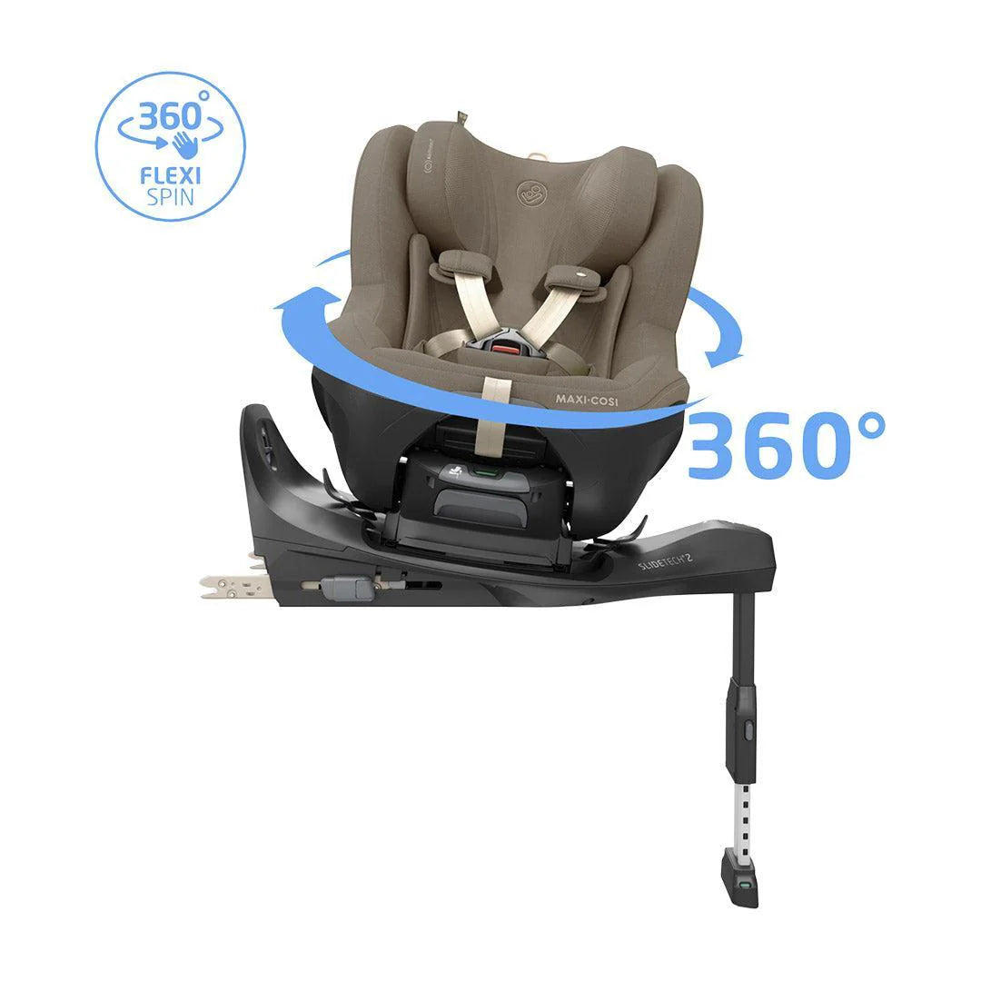 Maxi-Cosi Pearl Slide Pro Car Seat - Authentic Truffle