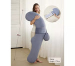 Momcozy F-Shaped Maternity Body Pillow