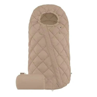 Cybex Balios S Lux Essential Bundle Inc Gold Footmuff - Almond Beige