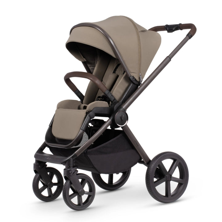 Venicci Upline Special Edition 4in1 Travel System Inc Engo Car Seat + Isofix Base - Powder