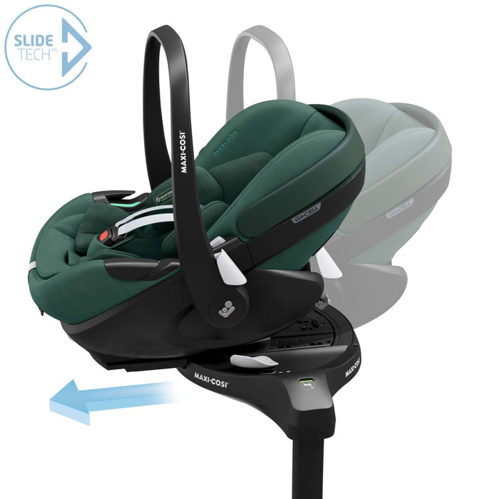 BabyStyle Oyster 3 Luxury 7pc Bundle with Maxi Cosi Pebble 360 Car Seat & Base - Spearmint