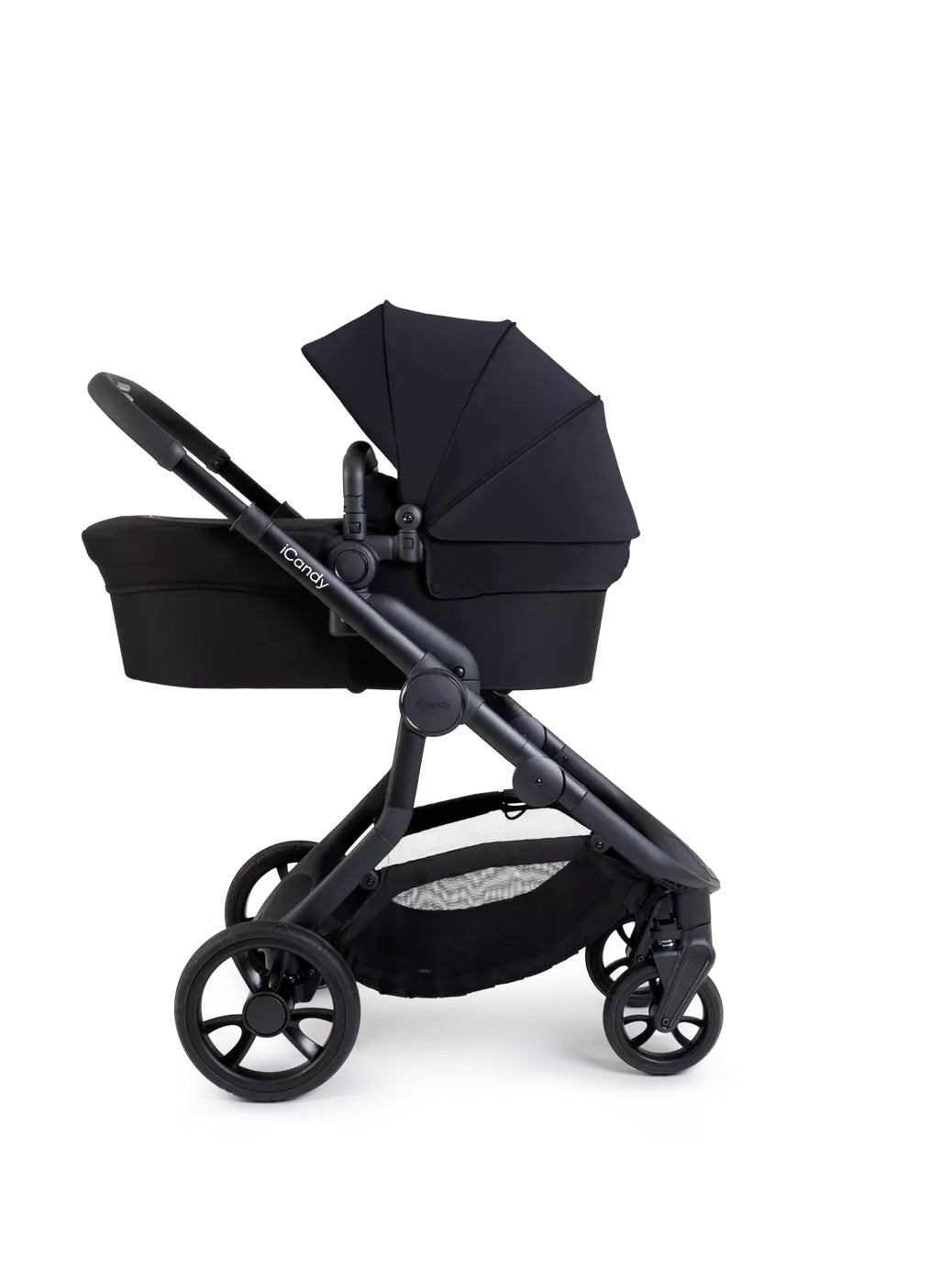 iCandy Orange 4 Double Pushchair Bundle - Black Edition