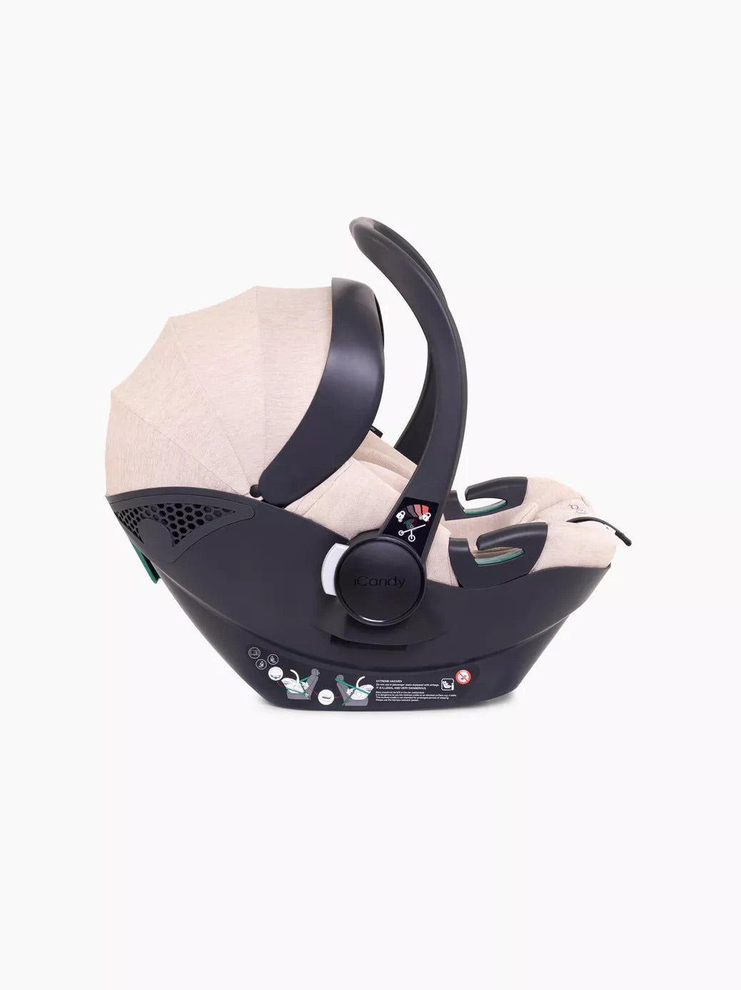 iCandy Cocoon Car Seat and Base - Latte