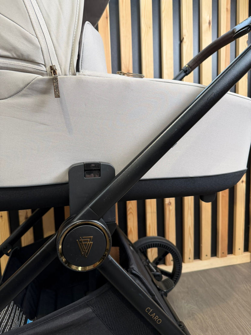 PRE LOVED Venicci Claro 2-in-1 Travel System - Vanilla